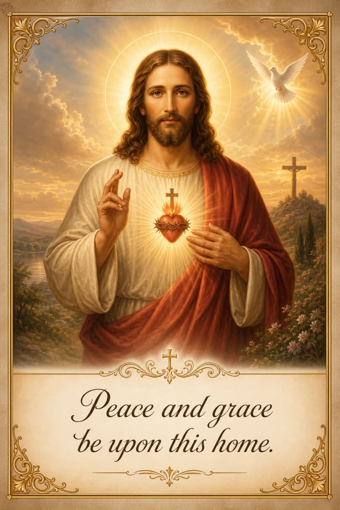 Holy card example 1