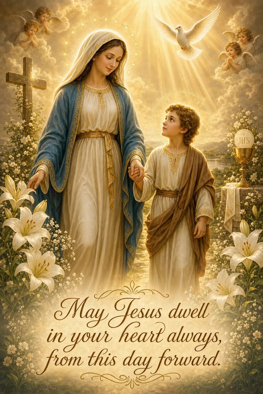 Holy card example 4